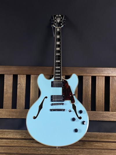 D'Angelico Premier DC Sky Blue
